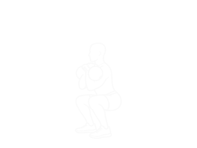 Kettlebell Front Squat — End