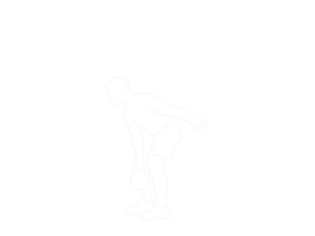 One-Arm Kettlebell Clean and Jerk — Start
