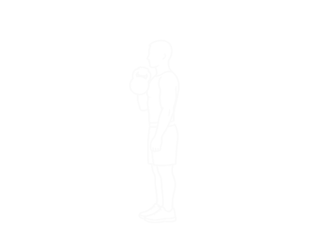One-Arm Kettlebell Push Press — 시작