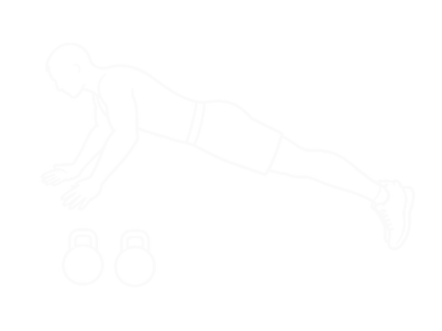 Kettlebell Plyo Push-Up — End