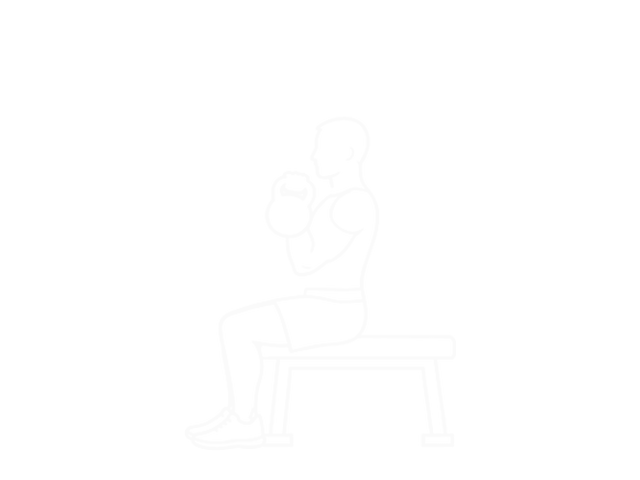 Seated Kettlebell Press — 시작