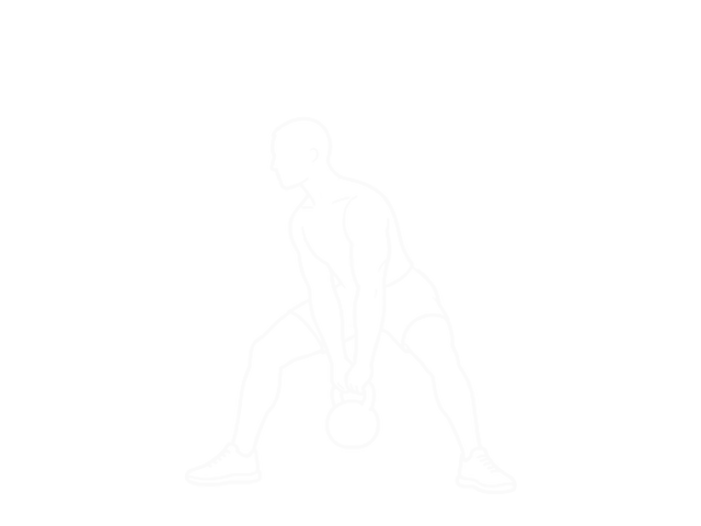 Kettlebell Sumo High Pull — Start