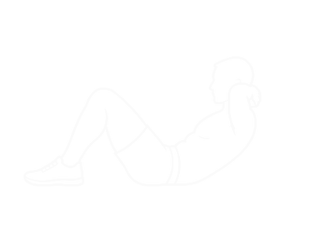 Knee Touch Crunch — End