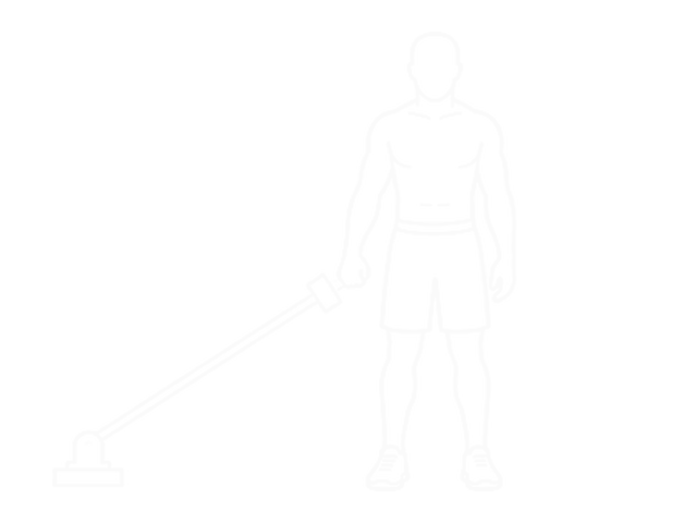Landmine Lateral Raise — 시작