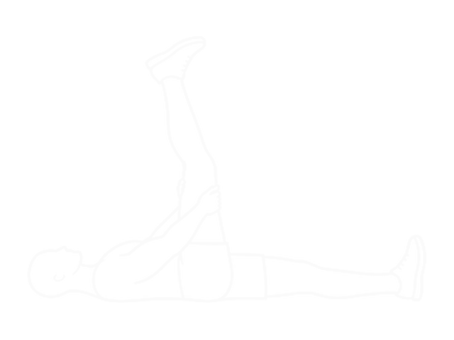 Leg Up Hamstring Stretch — End
