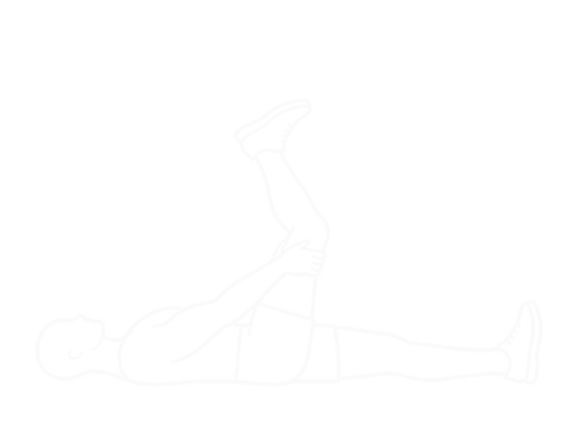 Leg Up Hamstring Stretch — Start