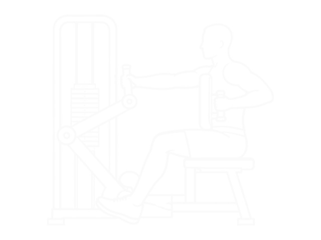 Alternating Narrow Grip Seated Row — End