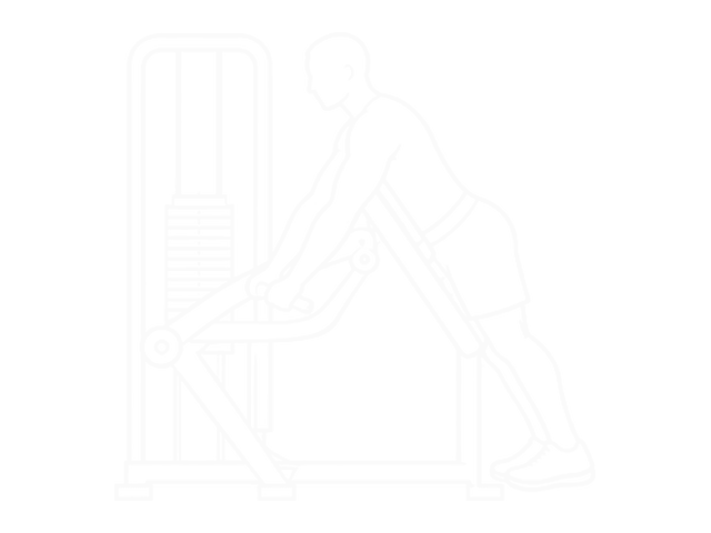 Bent Over Row Machine — 시작