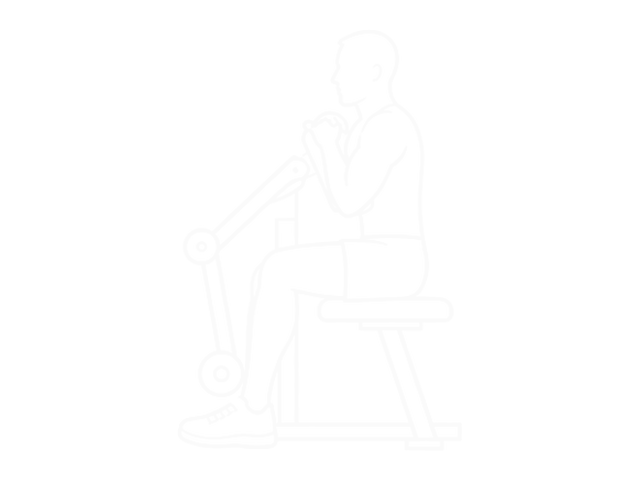 Seated Crunch (Chest Pad) — Start