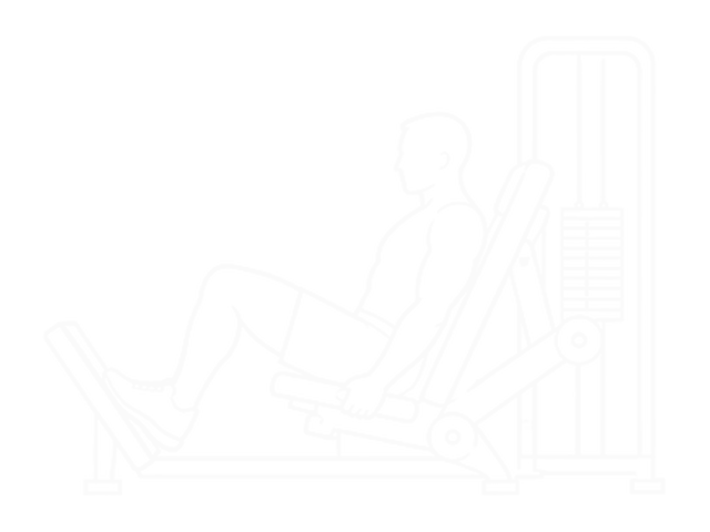 Seated Squat Calf Raise on Leg Press Machine — End