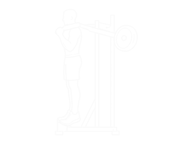 Standing Calf Raise Machine — End