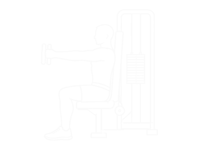 Standing Chest Press — End