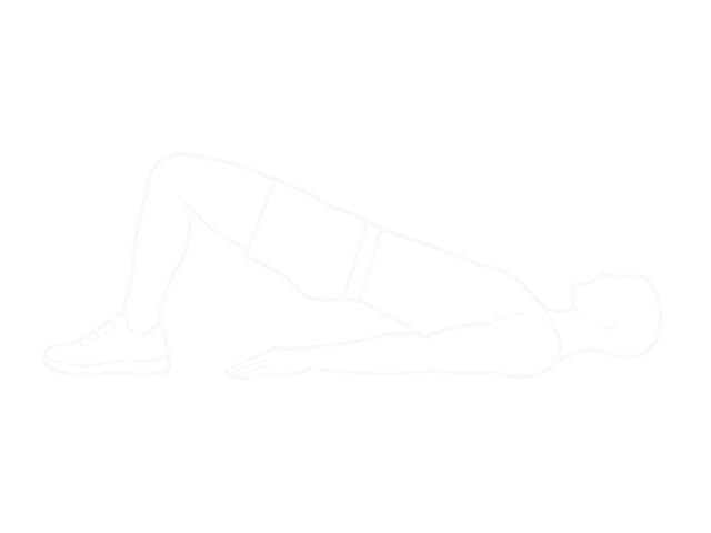 Low Glute Bridge on Floor — 끝