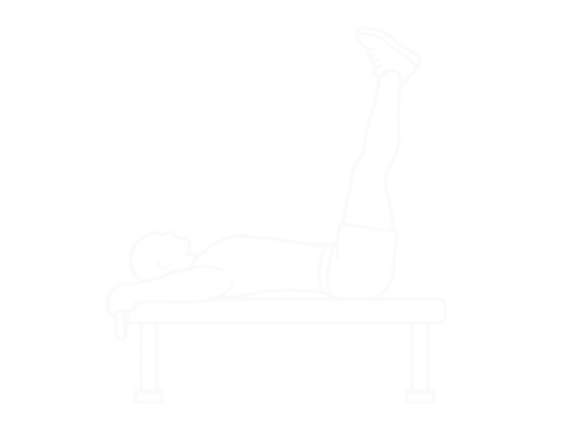 Lying Leg Raise Flat Bench — End