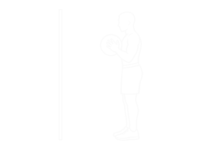 Medicine Ball Chest Pass — Start