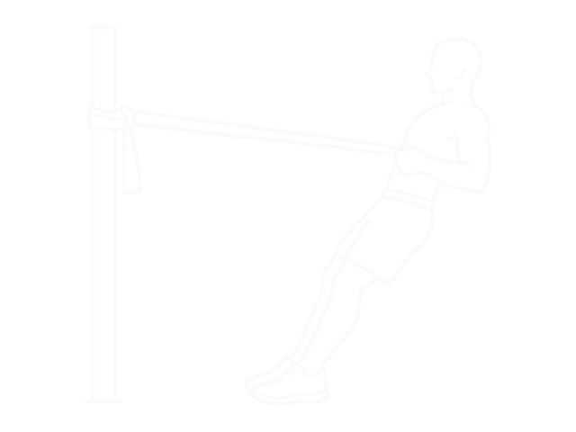 One-Arm Towel Row — End