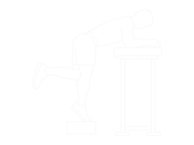 One-Leg Donkey Calf Raise — End