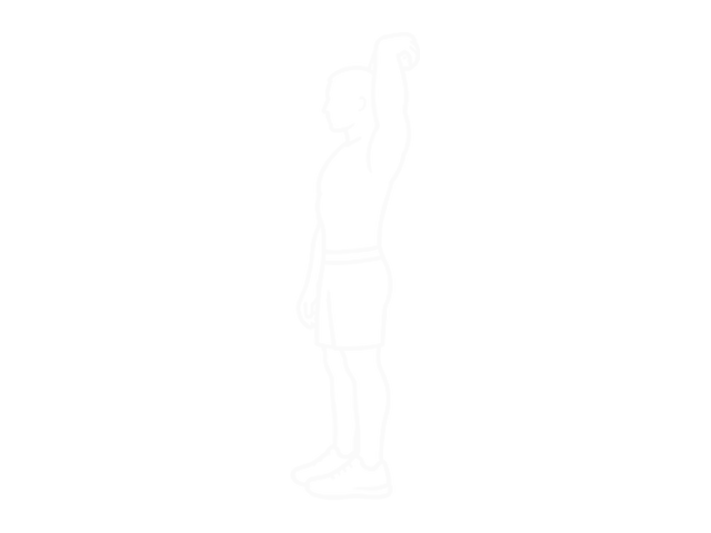 Overhead Triceps Stretch — Start