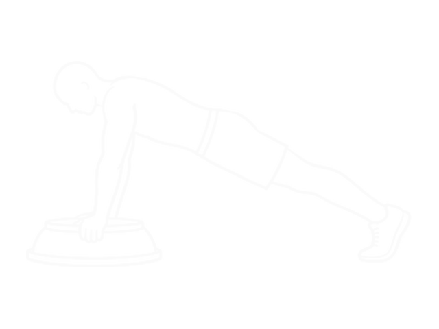 Push Up on Bosu Ball — 끝