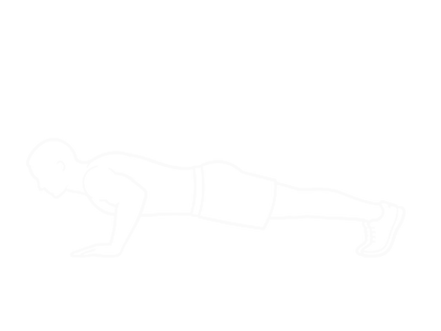 Raise Single Arm Push-Up — End