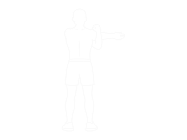 Rear Deltoid Stretch — Start