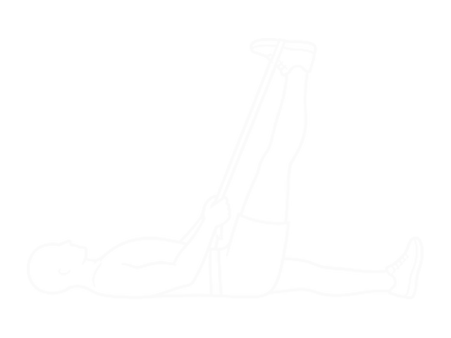 Reclining Big Toe Pose with Rope — End