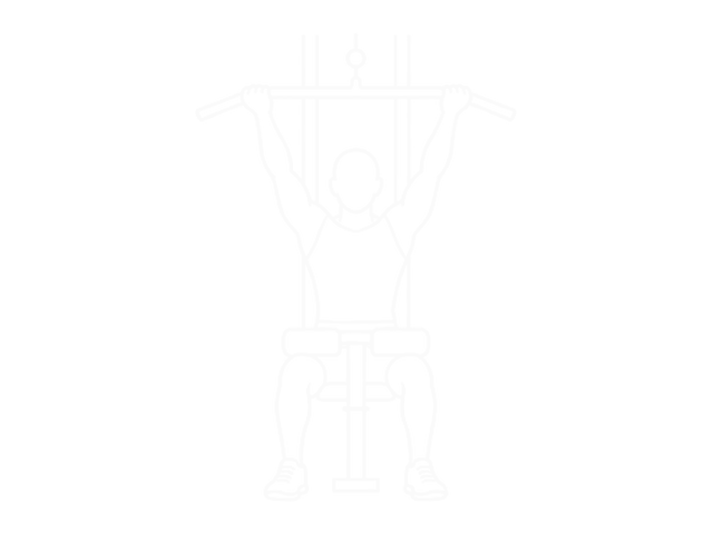 Reverse-Grip Machine Lat Pulldown — Start
