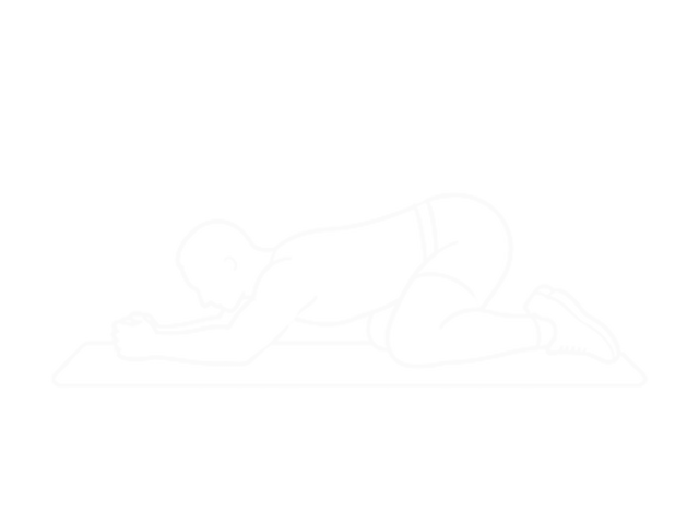 Rocking Frog Stretch — End