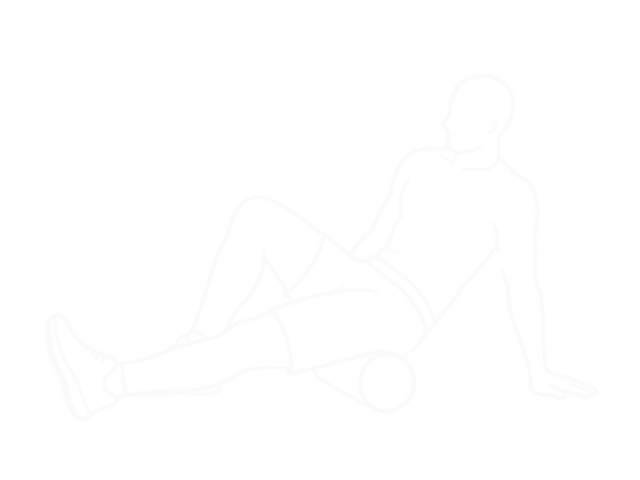Roller Hip Stretch — End