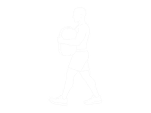 Sandbag Carry — 끝