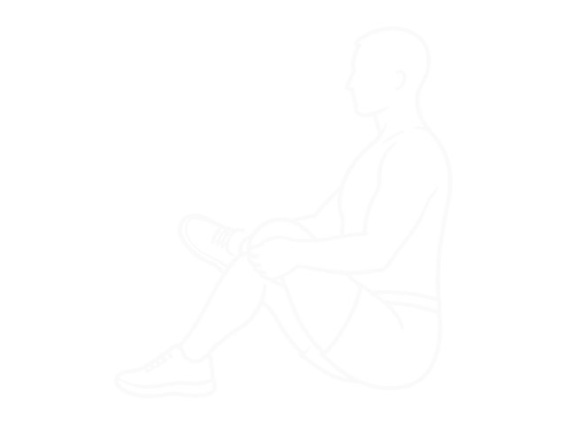 Seated Glute Stretch — 시작