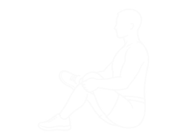 Seated Piriformis Stretch — Start