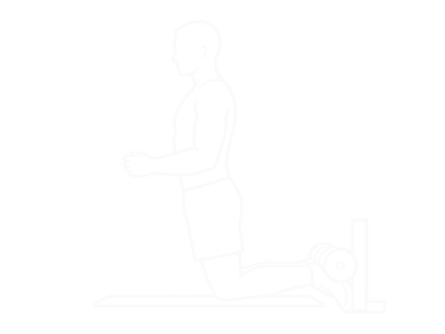 Self Assisted Inverse Leg Curl — 시작