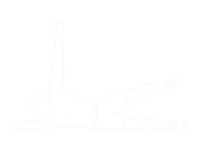 Side Lying Floor Stretch — End