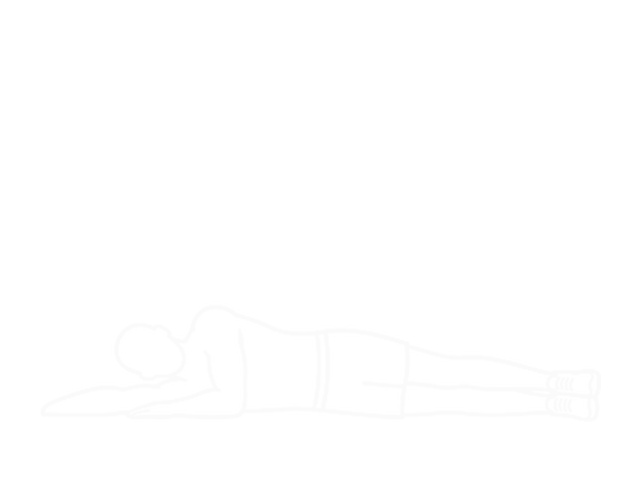 Side Lying Floor Stretch — Start
