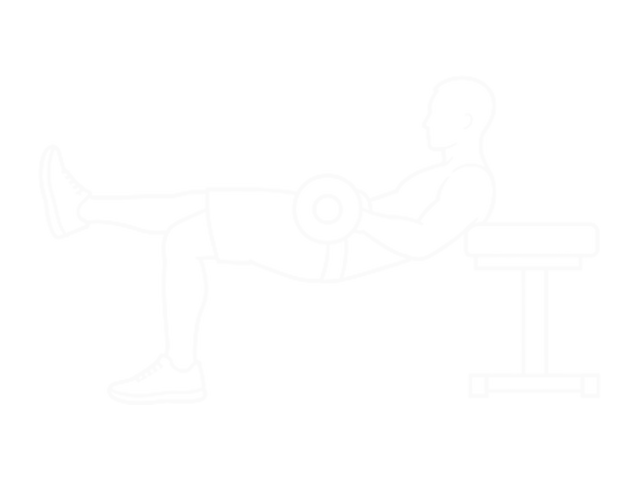 Single-Leg Dumbbell Hip Thrust — End