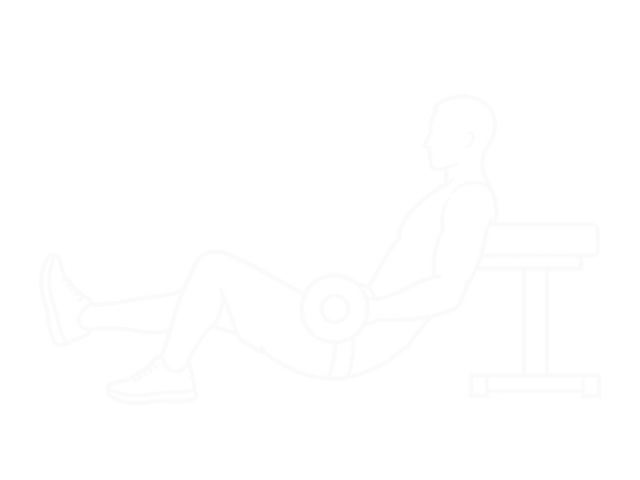 Single-Leg Dumbbell Hip Thrust — Start