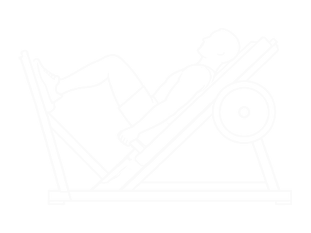 Sled Forward Angled Calf Raise — End