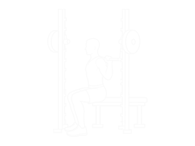 Smith Chair Squat — End