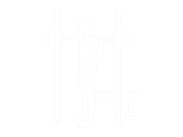 Smith Chair Squat — Start