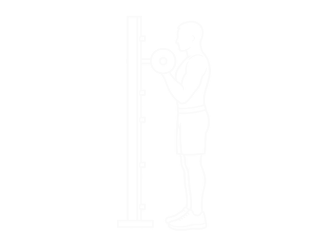 Smith Machine Biceps Curl — End
