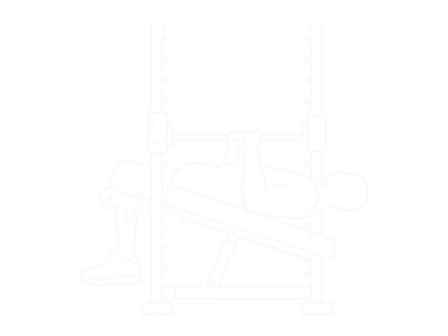Decline Smith Machine Close-Grip Bench Press — 시작