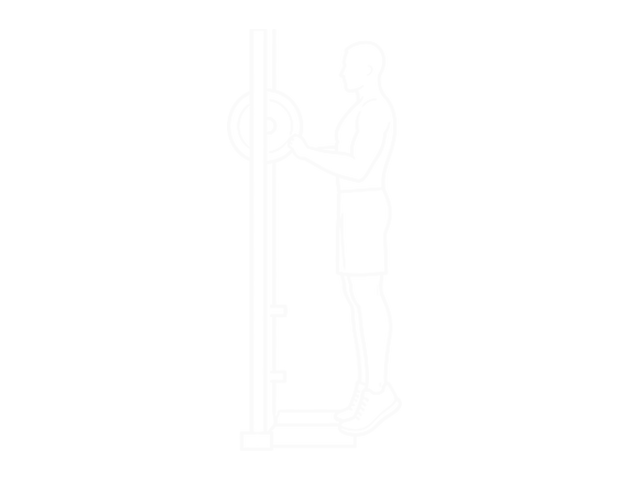 Smith Reverse Calf Raises — Start