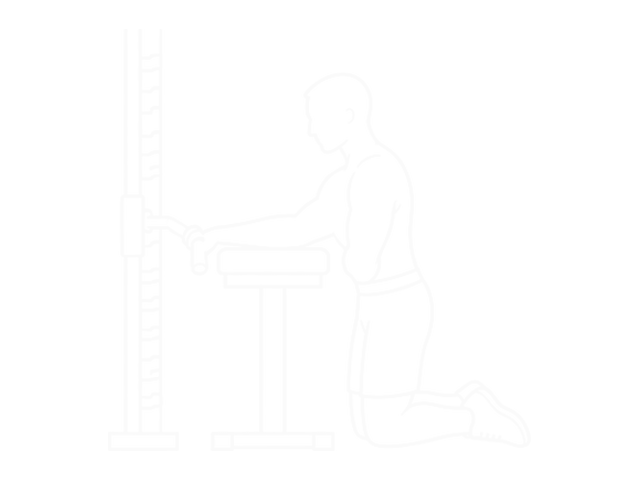 Smith Standing Back Wrist Curl — Start