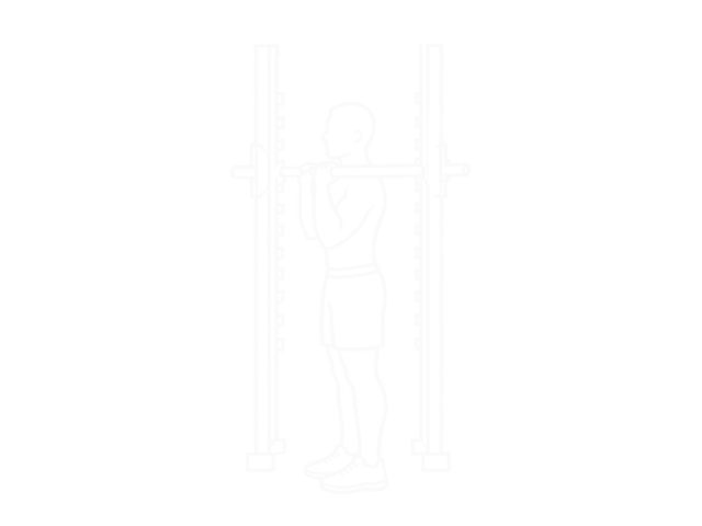 Smith Standing Military Press — Start