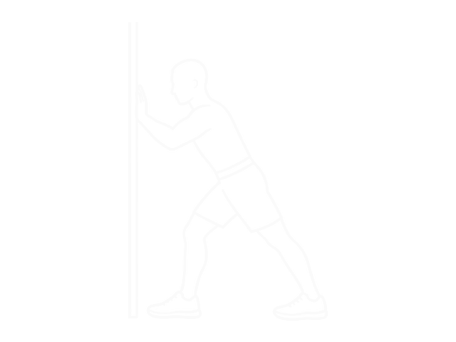 Standing Calves Calf Stretch — End
