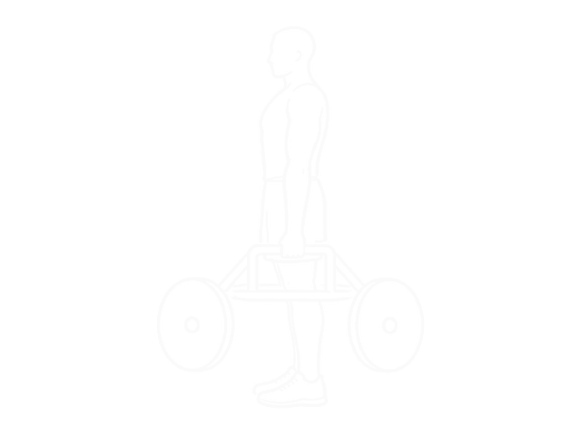 Trap Bar Deadlift — End