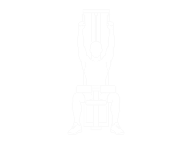 Twin Handle Parallel Grip Lat Pulldown — Start