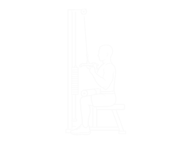 Underhand Lat Pulldown — End