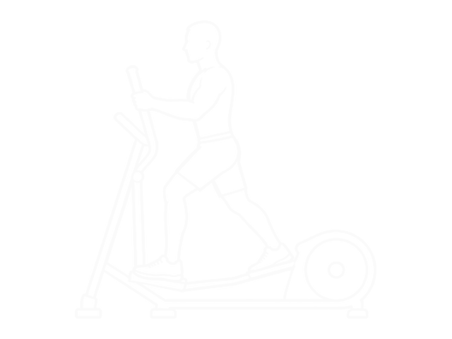 Walk Elliptical Cross Trainer — End
